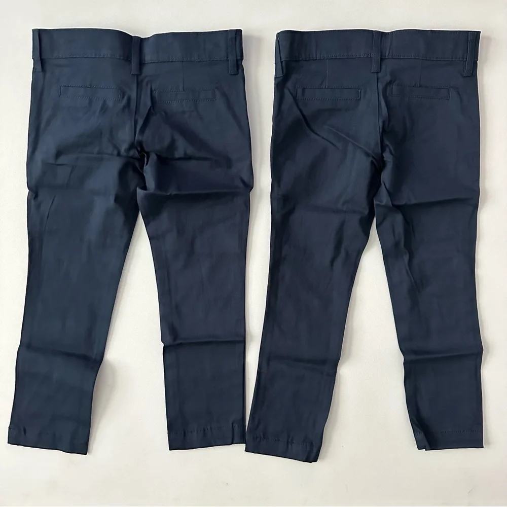 Old Navy Toddler Girl Bundle of 2 Skinny Uniform Pants Size 5